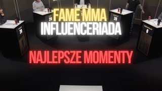 FAME MMA 23 INFLUENCERIADA  NAJLEPSZE MOMENTY [upl. by Weidner887]