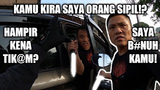 MOTOVLOG – SAYA MATIIN KAMU DI KANTOR SAYA KAMU KIRA SAYA ORANG SIPIL – GoSantuy Motovlog [upl. by Scheer]