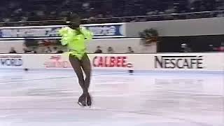 Quadruple Toe Loop Surya Bonaly [upl. by Phillip]