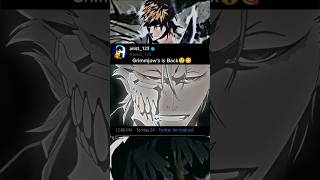 Grimmjows is Back😲😋 《 Bleach Tybw Part 3 Ep 5 》 anime bleach grimmjow edit animeshorts [upl. by Annoik82]