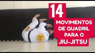 14 MOVIMENTOS DE QUADRIL PARA O JIUJITSU [upl. by Ahsenac]