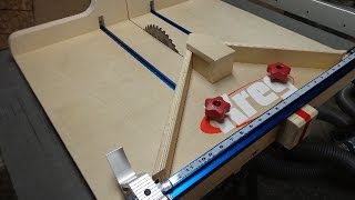 Table SawCrosscut Sled with Extras  Nick Ferry Design [upl. by Jeu]