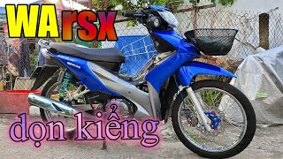 Wave RSX độ kiểng dọn đơn giản của bạn HS [upl. by Saphra636]