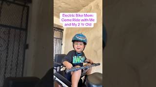 2 Yr Old on Electric Bike [upl. by Eahsal478]