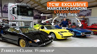 From Miura to Magnum Gandinis Iconic Designs Explained  Tyrrells Classic Workshop [upl. by Roselle]