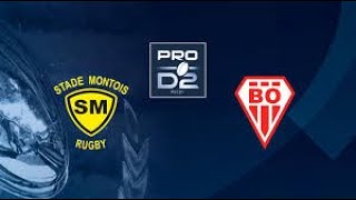 Mont De Marsan  Biarritz PROD2 10e Journée Saison 202425 [upl. by Daye]