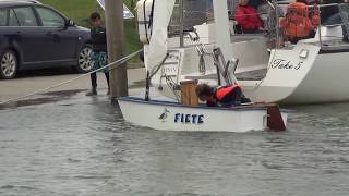 Hallig Hooge  Schleusenfest 2017 Teil 1 OptiSegler [upl. by Aenahs]