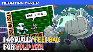 Flash Bomb Really Did Cold Man Dirty  Mega Man Maker [upl. by Kohl]