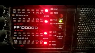 How to solve the mute light of fp10000q fp20000q amplifier flickers [upl. by Jordison]