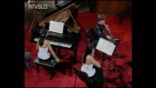 Greenwich Trio  Brahms Piano Trio no2 Allegro [upl. by Reis585]