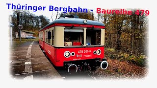 Baureihe 479 Thüringer Bergbahn  Oberweißbacher Bergbahn [upl. by Philipps]