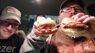 Arbys vs Burger King Chicken Sandwich Battle  The Chicken Wars Episode 8 Thirdplace Match [upl. by Shellie]