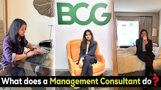 What does a management consultant do  ExBCG Associate TheBostonConsultingGroup [upl. by Torrance]