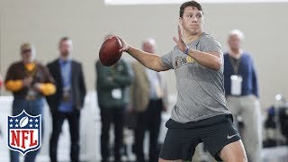 Josh Allens Pro Day Highlights amp Analysis  NFL [upl. by Ayhtnic]