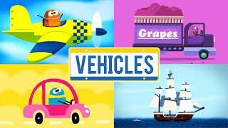 StoryBots  Vehicles Songs  Learn About Trucks Trains Boats and Planes  Classic Songs for Kids [upl. by Kristine504]