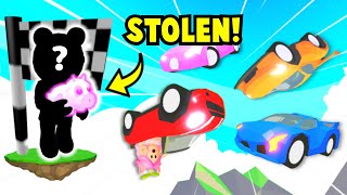 WE FLEW OUR CARS TO GET BACK A STOLEN DREAM PET Adopt Me Roblox [upl. by Dugan102]