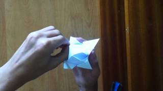 Faire une tulipe en origami  Tulipe en Papier [upl. by Keifer]