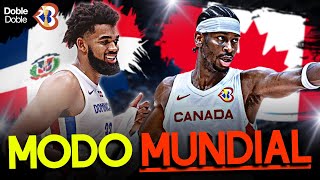 ¡ARRANCÓ EL MUNDIAL FIBA CANADÁ APLASTÓ A FRANCIA [upl. by Pembrook957]