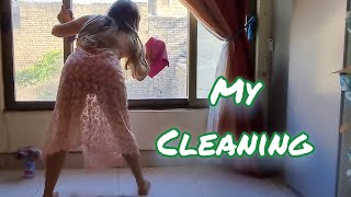 🪟4k transparent windows cleaning  clean with me the transparent windows  Ill clean in 2 minutes [upl. by Hesketh]