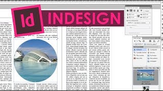 Tutorial InDesign in Italiano  CONTORNA TESTO04 [upl. by Edvard]