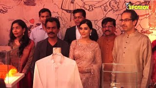 THACKERAY Trailer Launch  Nawazuddin Siddiqui Amrita Rao Uddhav amp Aaditya Thackeray  SpotboyE [upl. by Nedda319]