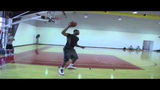 Hakeem Olajuwon amp LeBron James Training Sessions 2011 [upl. by Pacien185]