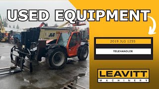 USED 2019 JLG 1255 TELEHANDLER  LEAVITT MACHINERY USED EQUIPMENT [upl. by Fabian]