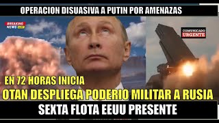 OTAN despliega poderío militar sin PRECEDENTES para DISUADIR a Putin [upl. by Solotsopa]