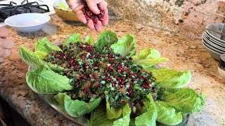 The BEST Tabbouleh Recipe Tabouli Salad  Authentic Lebanese  Armenian Cooking [upl. by Airdua613]