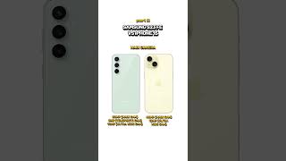 Samsung S23 FE vs iPhone 15 [upl. by Sacci]