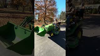 JOHN DEERE 1025R COMPACT UTILITY TRACTOR johndeere tractor compacttractor auction landscaping [upl. by Shuma]