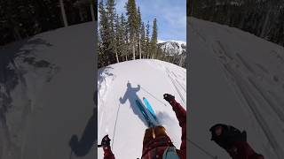 FRESH TRACKS at Arapahoe Basin  March 2024 abasin colorado skiing snow getoutside [upl. by Eelrebmik516]