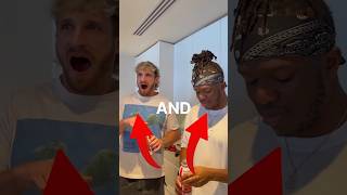 Logan Pauls and Ksis reaction was insane🤣shorts [upl. by Pippa869]