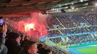 RC Strasbourg  ParisSG  Pyro CUP Parcage PSG 20232024 L1 [upl. by Northey]