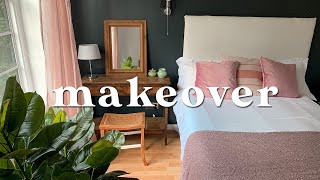 Extreme Bedroom Makeover on a Budget  Renter Friendly DIY Bedroom Transformation [upl. by Tija]