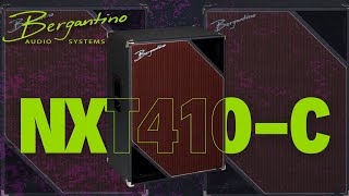 The New Bergantino NXT410C Speaker Cabinet A powerhouse oncab solution [upl. by Naashar292]