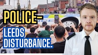 Police update regarding the Leeds disturbance [upl. by Ahseym]