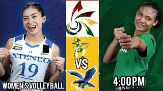 DLSU vs ATENEO  UAAP SEASON 86 WOMENS VOLLEYBALL LIVE COMMENTARY amp SCORES [upl. by Trofmoc]