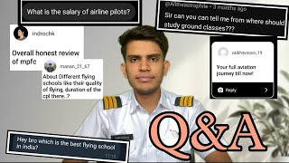 QNA  Frequently Asked Questions  Best flying and ground school MPFC Review  Flying Dhakad [upl. by Drus]