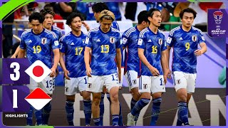 AsianCup2023  Group D  Japan 3  1 Indonesia [upl. by Emelin]