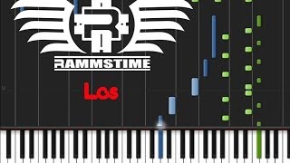 Rammstein  Los â™« ORIGINAL MIDI  Synthesia [upl. by Ku413]