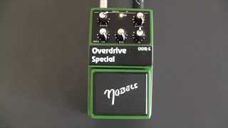 Nobels ODRS Overdrive Special  Vintage Guitar Effect Pedal  Sound Demo [upl. by Neeruam]