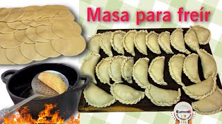 🔴Masa de EMPANADAS para FREIR 👉🏻 SIN ampollas y SEQUITAS ExperienciasR [upl. by Krefetz]