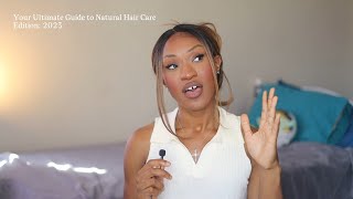 building a basic natural hair regimen [upl. by Akili]