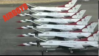 USAF Thunderbirds Joint Base Lewis McChord Air Expo 2012 [upl. by Zsazsa]