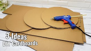 Why I Never Throw Away Cardboards with These 3 Impressive DIY Ideas [upl. by Bannasch]