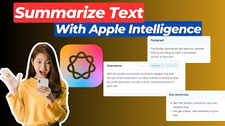 How to Summarize Text With Apple Intelligence in iPhone 16 Pro Max  iOS 18 Summarize Text 📱 [upl. by Etteuqaj]