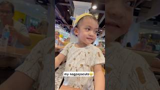 ganito ba anak nyu pag nasa mall cutebaby waitingsafood [upl. by Ajiak]