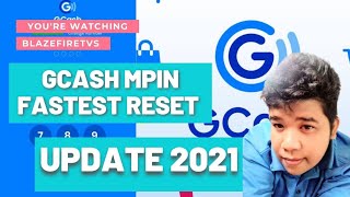 FASTER RESET GCASH MPIN  Blazefiretvtutorial [upl. by Yanad]