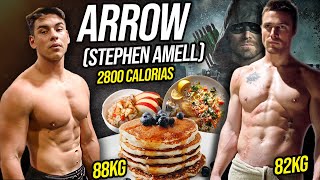 FIZ A DIETA DO ARROW Stephen Amell POR 1 DIA  Shape trincado  Dieta dos Famosos na PRÁTICA [upl. by Bryon]